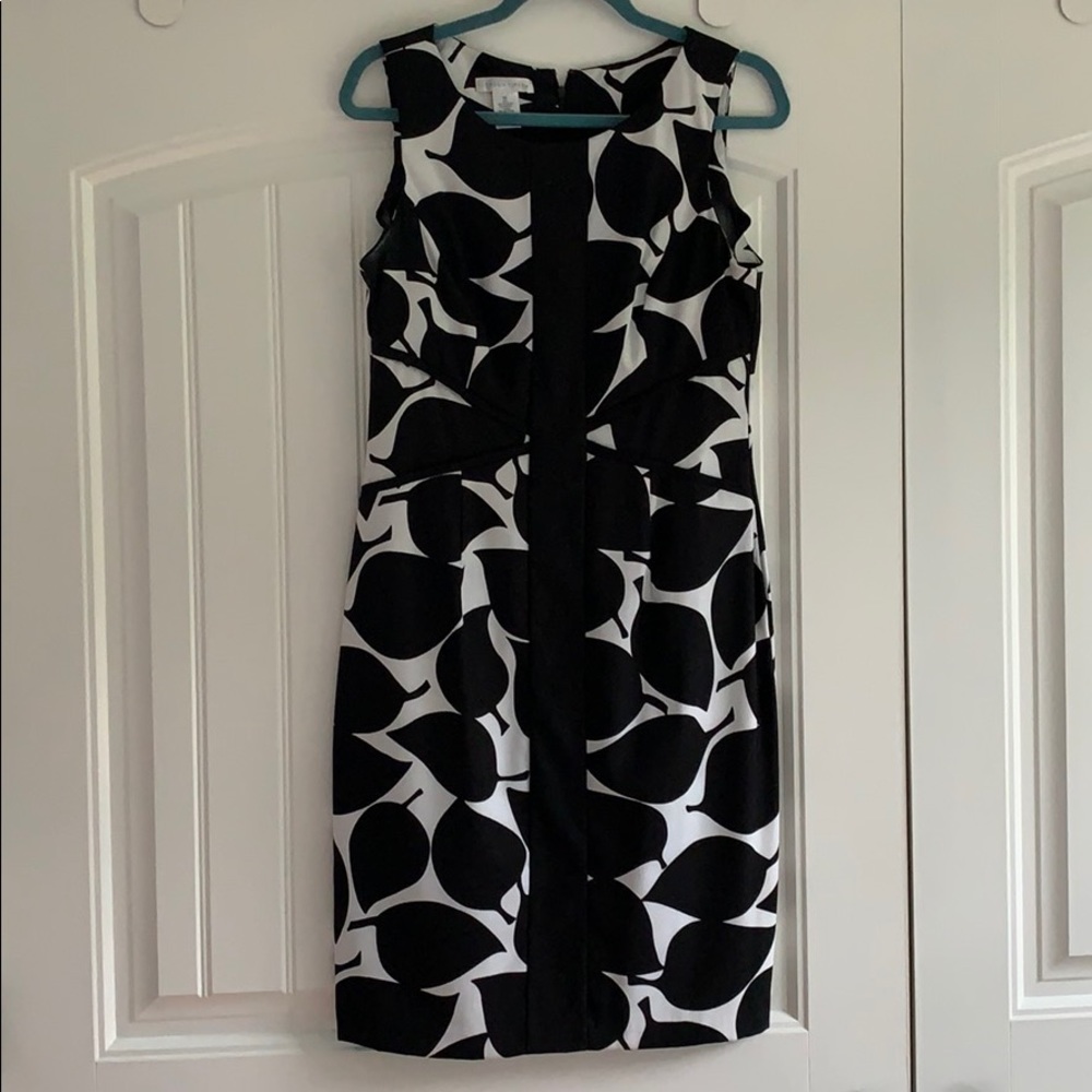 Black and white dress